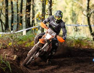 Xabier Gallardon etxalartarra Nafarroako Enduro eta Cross Country txapeldun