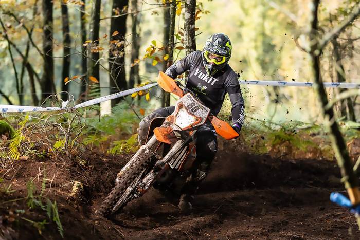 Xabier Gallardon etxalartarra Nafarroako Enduro eta Cross Country txapeldun