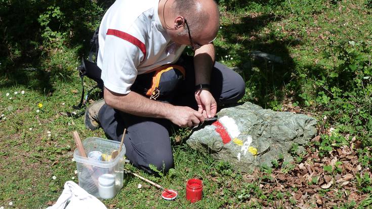 Baztan-Bidasoko GR ibilbideen mantenimendua abiatu da 