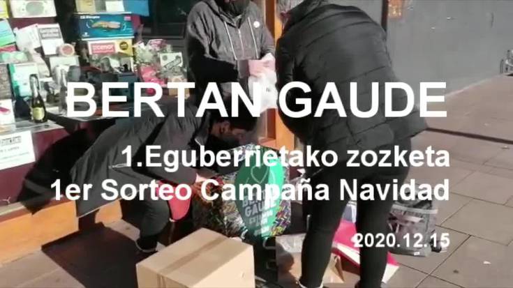 Fermin Antxorenak irabazi du Bertan Baztan elkartearen lehenengo saskia