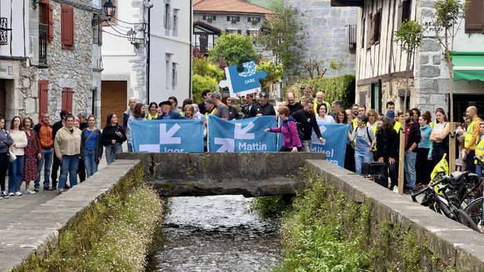 'Puzzlea osatu arte!' ekimeneko lehen pieza Lesakan paratu dute