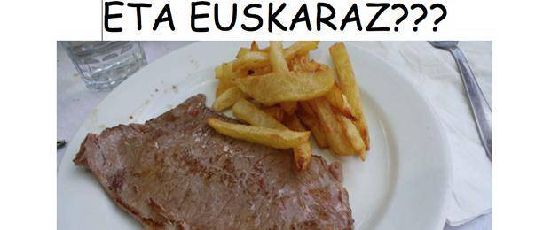 Menuetan euskarak presentzia egokia izan dezan kanpaina abiatu du Malerrekako Euskara Batzordeak