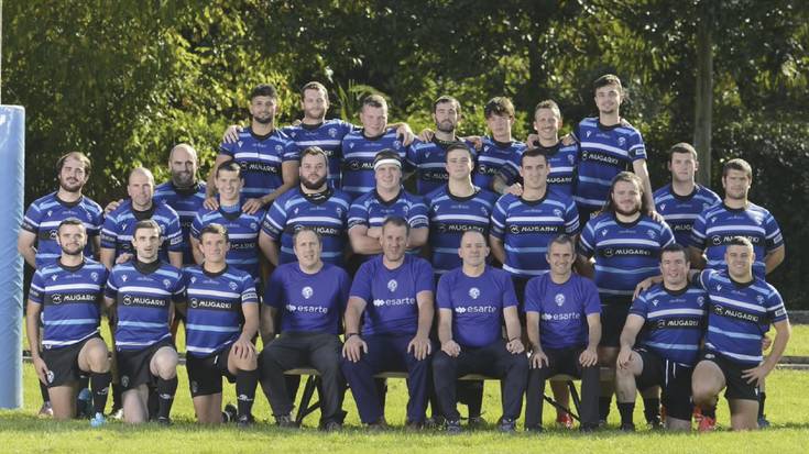 Euskal Ligako lehen mailan BRT Menditarrak errugbi taldea lehiakor