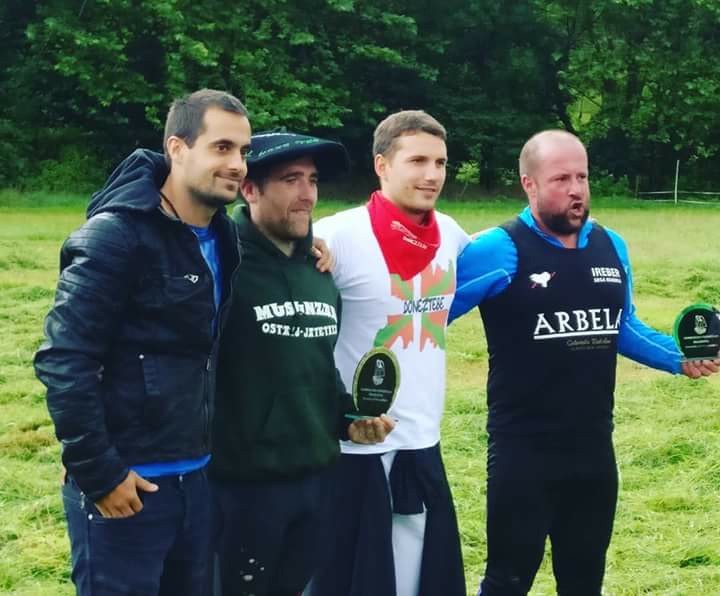Nafarroako sega txapelketako hirugarren txapela segidan jantzi du Jon Kanflanka leitzarrak