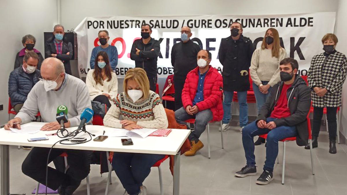 Bidasoa Ospitaleko bloke kirurgikoa berritzeko «esleipen oro geldiarazteko» eskatu du Osasun Bidasoa plataformak