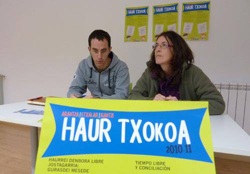 Haur Txokoa eskainiko da abenduaren 23tik urtarrilaren 7ra Arantzan, Etxalarren eta Igantzin