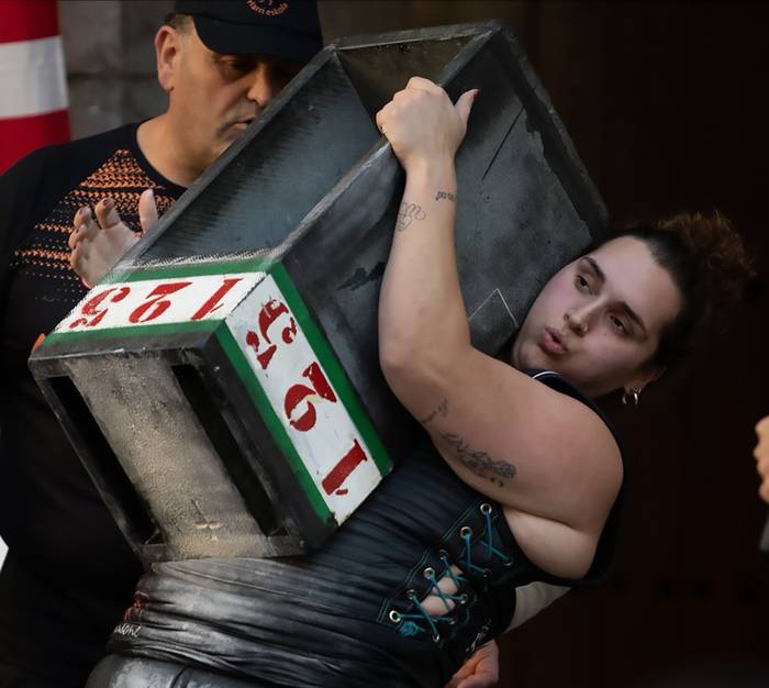 125 kiloko harri errektangularrarekin marka ahalegina eginen du Estefi Etxebestek abenduaren 21ean Asteasun