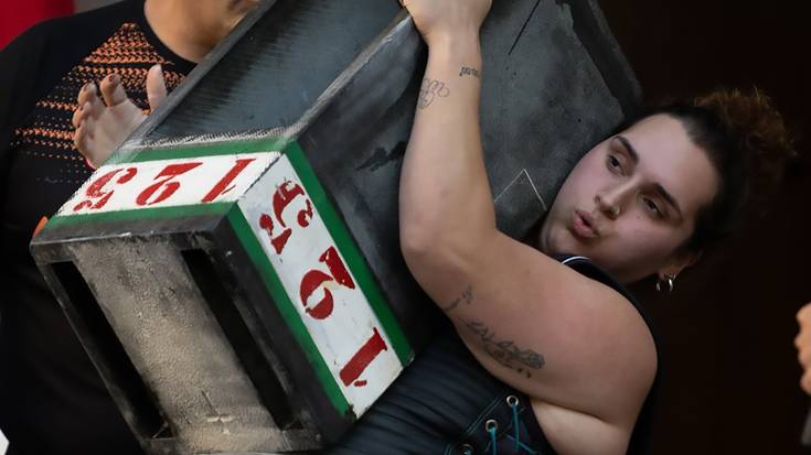 150 kiloko harri errektangularrarekin marka ahalegina eginen du Estefi Etxebestek abenduaren 21ean Asteasun