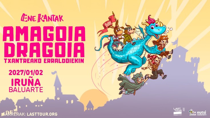 Amagoia Dragoia ikuskizuna aurkeztuko du laster Ene Kantak taldeak