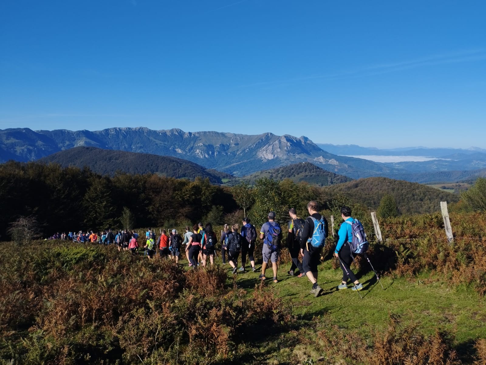 Euskal Herria Mendi Erronkako ibilbidea oinez osatzeko azkeneko etapa igandean eginen dute