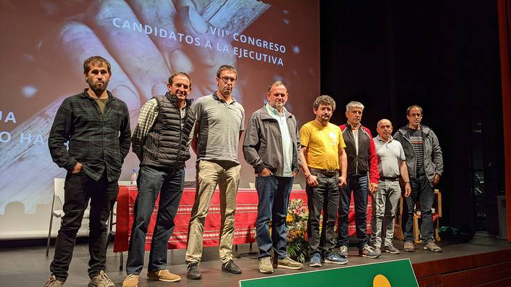 ENHE Nafarroa sindikatuaren lantalde berrian Patxiku Irisarri etxalartarra da idazkari nagusi berria