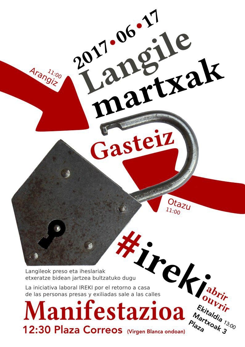Ireki manifestazioan parte hartzeko autobusa aterako da Baztan-Bidasoaldetik