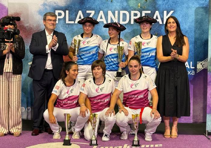 Goiuri Zabaleta txapeldunorde izan da Plazandreak txapelketan