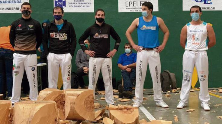 Nafarroako aizkora txapelketa nagusiaren finala jokatuko dute igande eguerdian Donezteben