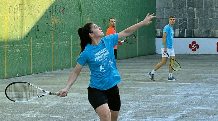 Aresoko Frontenis Txapelketa Mistoak baditu finalistak