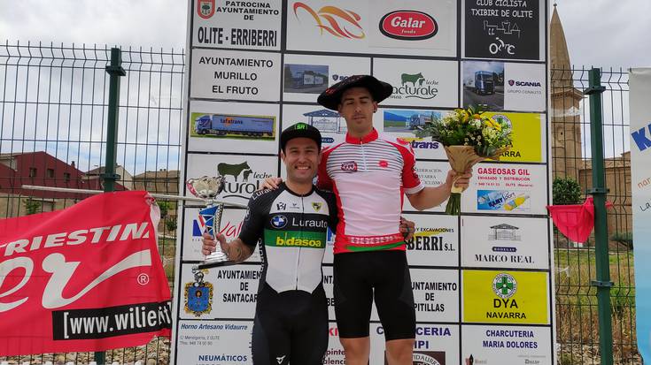 Beti Gazteko Victor Ganuzak bigarren postua lortu du Euskadiko txirrindularitza txapelketako Master 30 kategorian