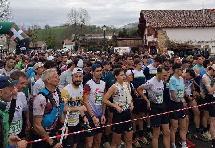 Ane Elzaurdia beratarra bigarren izan da Senpereko Trail lasterketan
