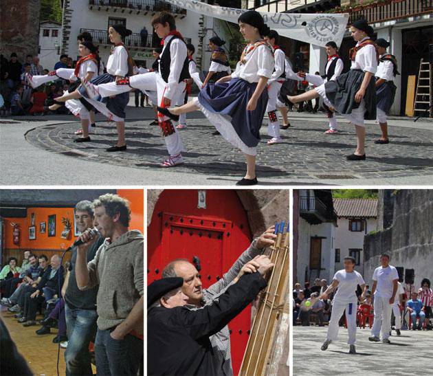 Fiesta ederrak Txino auzoan 