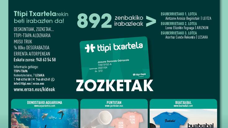 ZOZKETAK ttipi-ttapa 892 zk.