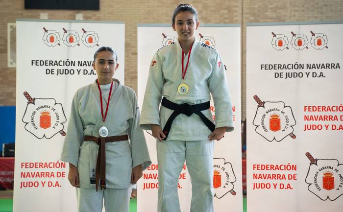 Errekako Gaxuxa Zelaieta judoka Nafarroako txapeldun