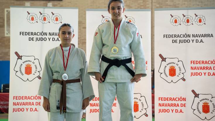 Errekako Gaxuxa Zelaieta judoka Nafarroako txapeldun