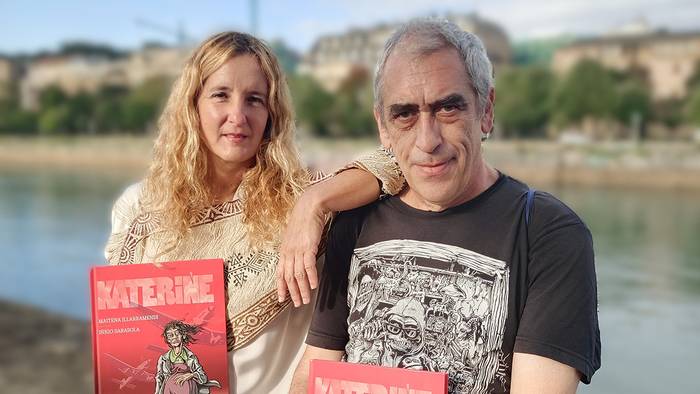 'Kateriñe' komikiaren aurkezpena eginen dute ortziralean Beran