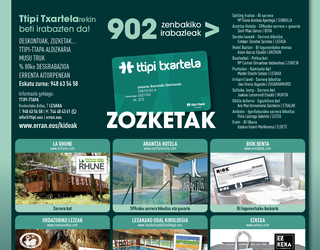 ZOZKETAK ttipi-ttapa 902 zk.