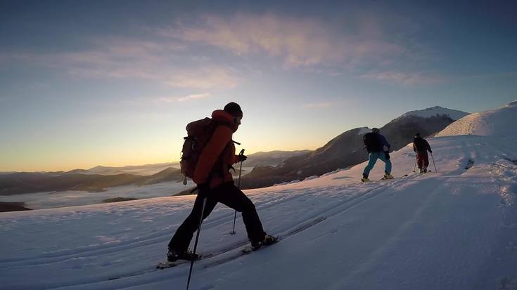 Elurra mendi-eskian ibiltzeko probestu dute Arantzan