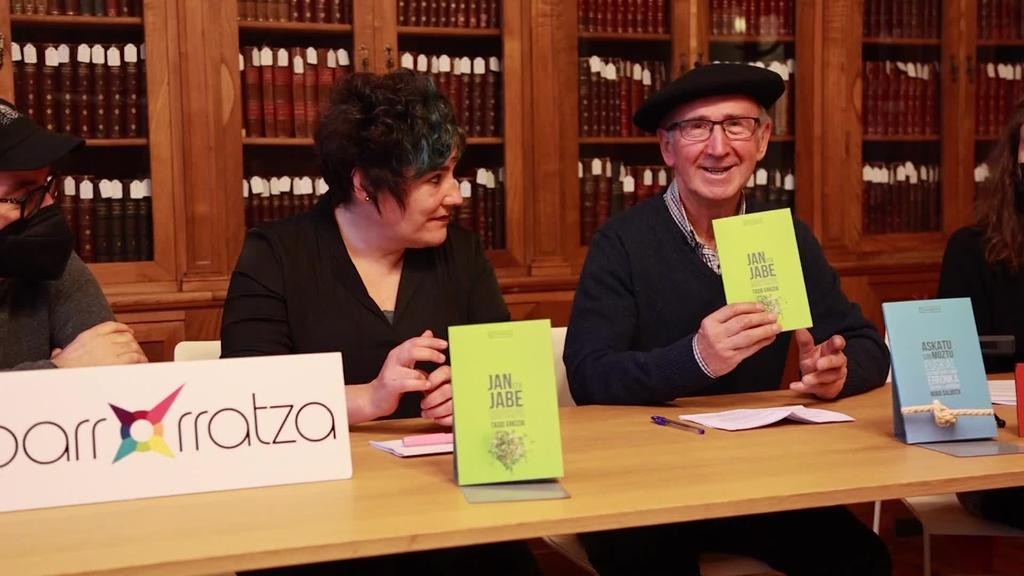 Tasio Erkiziaren 'Jan eta jabe' liburuaren aurkezpena eginen dute ortzegunean Elizondon