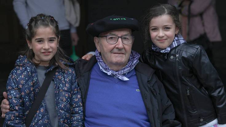 70 urte akordeoiarekin Tomas Erviti leitzarra