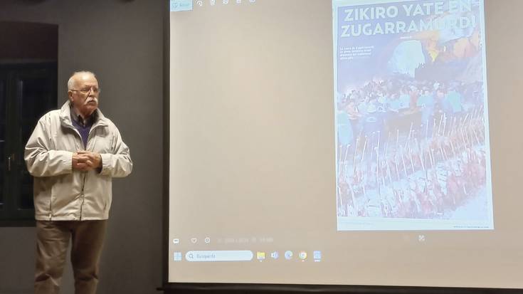 Prentsan agertutako Zugarramurdiko kontuez hitzaldi interesgarria eman dute