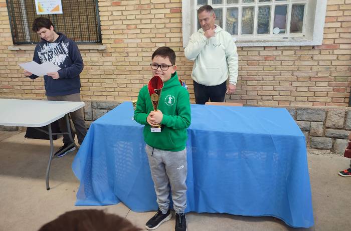 Nafarroako eskolarteko xake zirkuitua irabazi du aurten ere Julen Goia lesakarrak