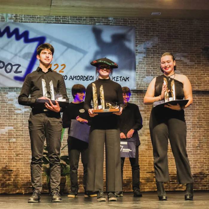 Gipuzkoako XLII. akordoei lehiaketako txapela lortu du Naroa Otamendik junior kategorian