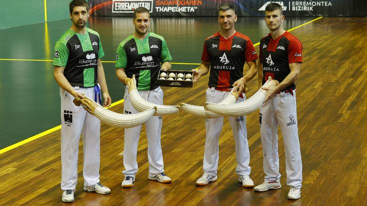 Ezkurra II.a-Juanenea eta Ansa II.a-Zubiri Sagardoaren txapelketako finalerdirako txartelaren bila lehiatuko dira gaur