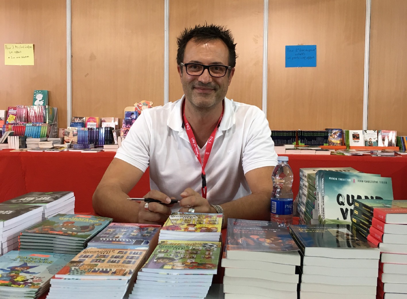 Jean-Christophe Tixier idazle ezagunarekin 'Sartzea Beltzean' izanen dute Senperen buruilaren 22an