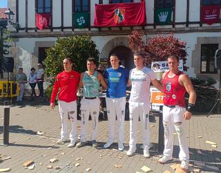 Hamabi segundogatik Nafarroako aizkolarien finaletik kanpo gelditu da Jon Rekondo leitzarra