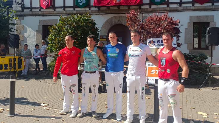 Hamabi segundogatik Nafarroako aizkolarien finaletik kanpo gelditu da Jon Rekondo leitzarra