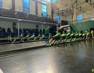 Nafarroako sokatira txapelketako txapel guziak irabazi ditu Beti Gaztek