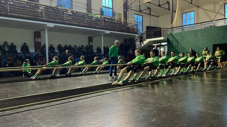 Nafarroako sokatira txapelketako txapel guziak irabazi ditu Beti Gaztek