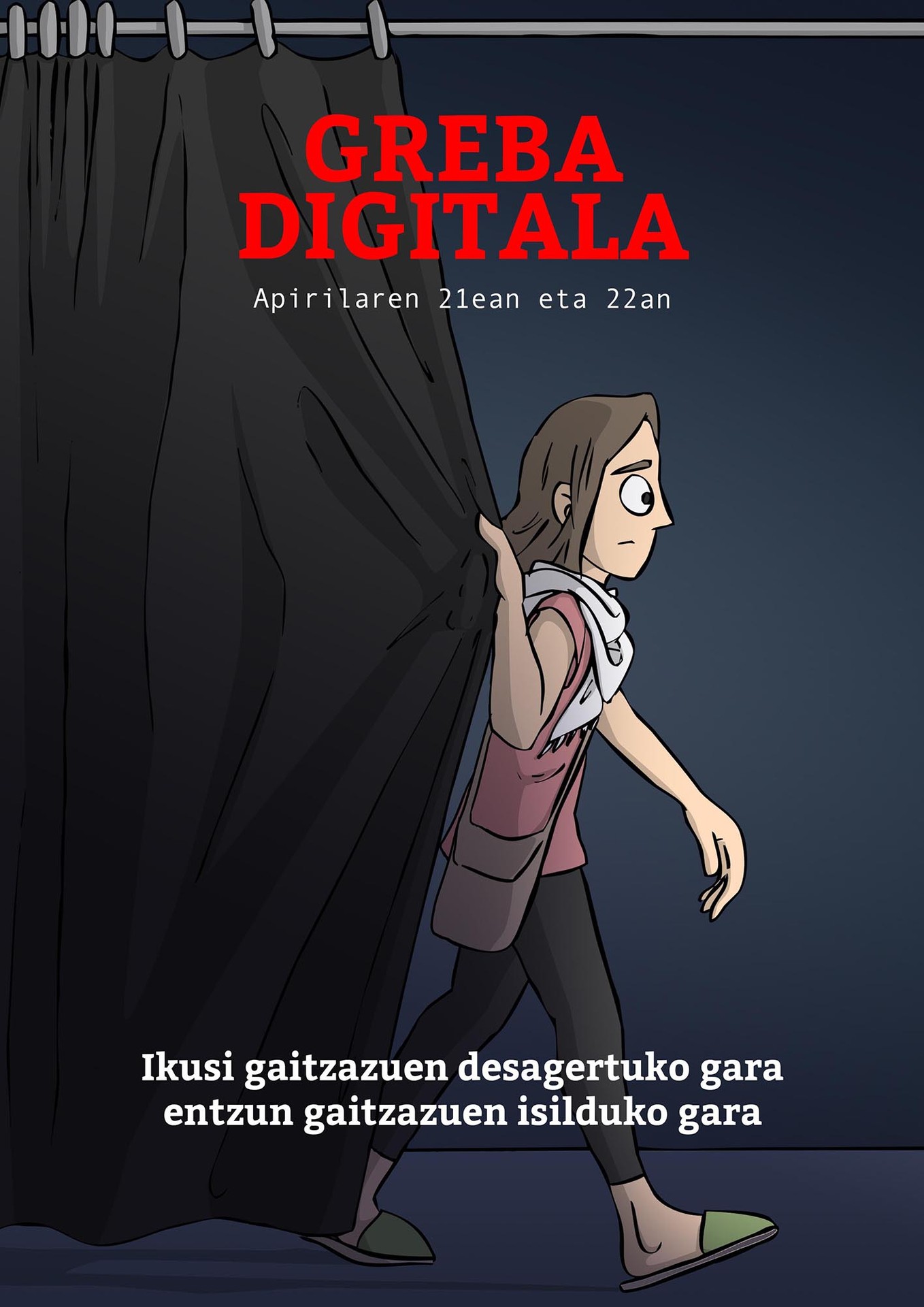 Kulturgileek greba digitala deitu dute apirilaren 21ean eta 22an