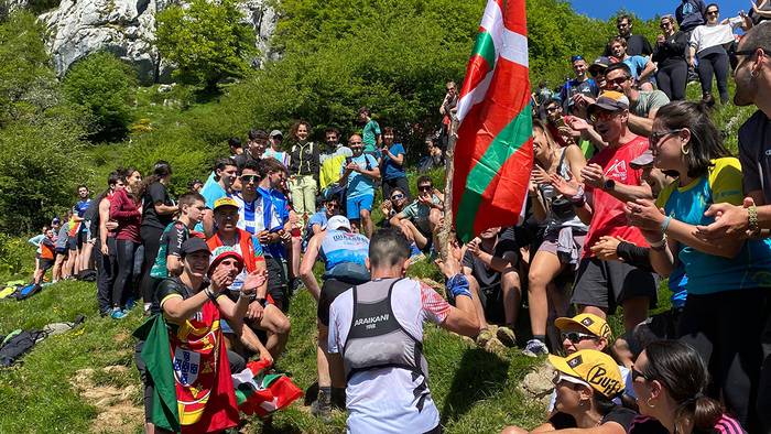 Zegama-Aizkorri mendi maratoia osatu duten eskualdeko bortz lasterkarien bizipenak