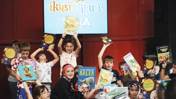 Ikusi Mikusi haur eta gazteen literatura azoka eginen dute Saran urriaren 10ean eta 11n