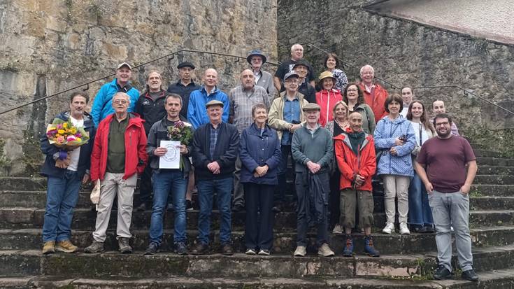 Euskal Pirinioak Askatasun Bideak ekimenari harrera egin diote Beran