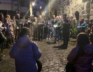 Kopla kantari ibili dira Leitzan Santa Ageda bezperan