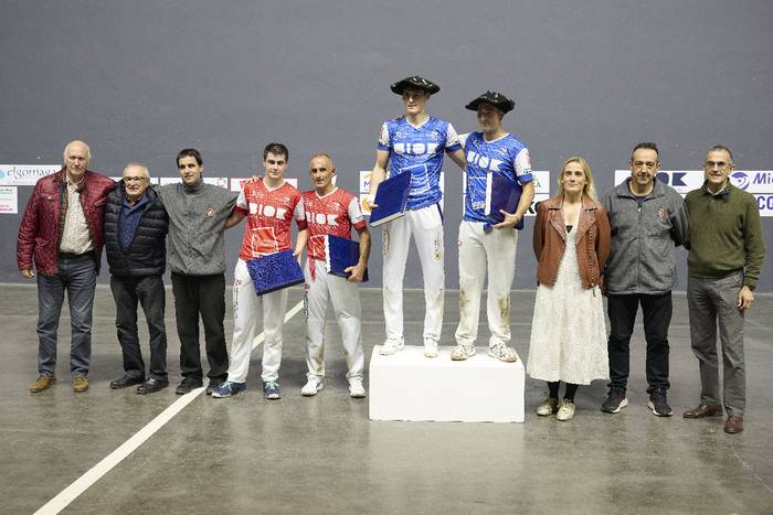 Otxandorena eta Otano txapeldun binakako erremonteko profesionaleko finalean