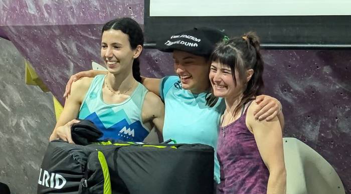 Maria Feo eskalatzaile leitzarrak Soka&blok txapelketa irabazi du