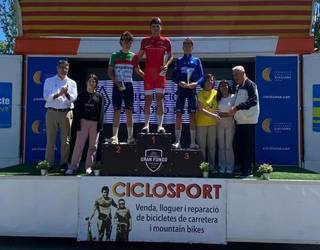 Ander Larraburu sunbildarra garaile Gironako errepideetan ere