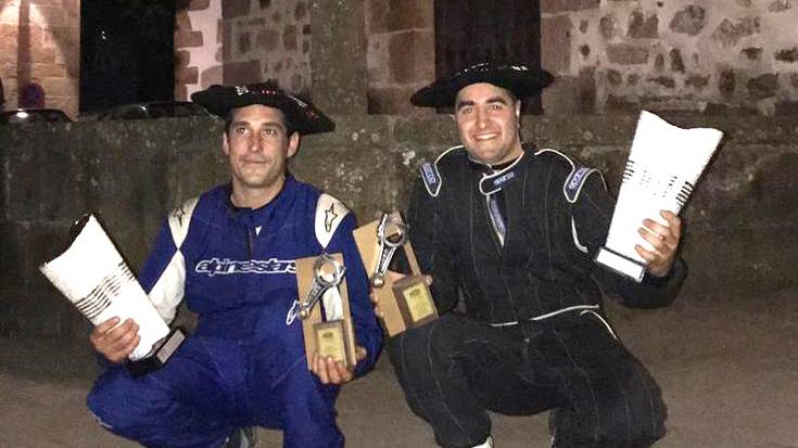 Mattin Villares eta Jon Zozaiak irabazi dute Euskal Herriko Rallysprint txapelketako azken proba