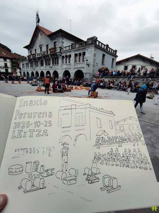 [ARGAZKIAK] Euskal Herriko SketchCrawl topaketa egin dute Leitzan