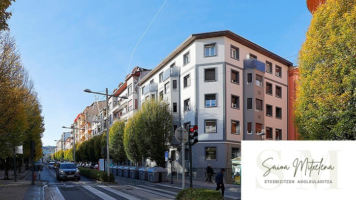 Saioa Mitxelena Inmobiliaria: Irungo Gipuzkoa etorbidean pisu berritua salgai